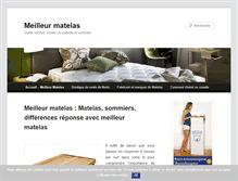 Tablet Screenshot of meilleur-matelas.fr